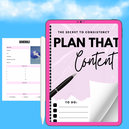 Plan That Content