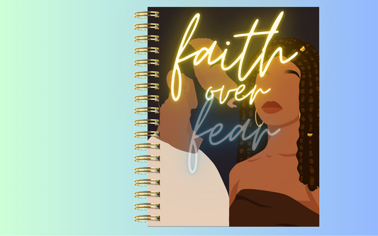 Faith Over Fear Digital Planner - Hyperlinked