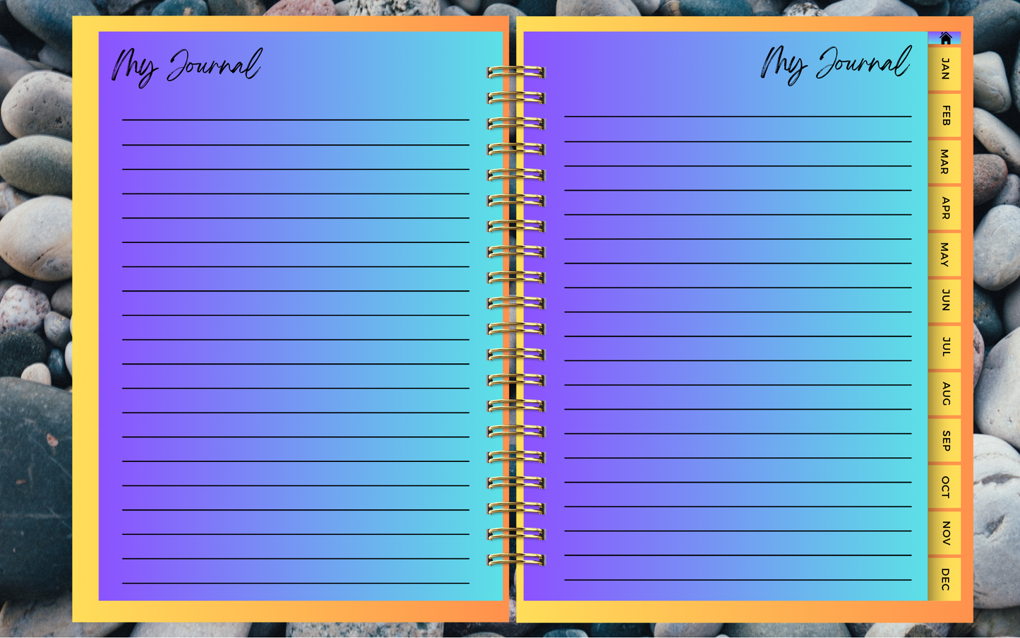 Faith Over Fear Digital Planner - Hyperlinked